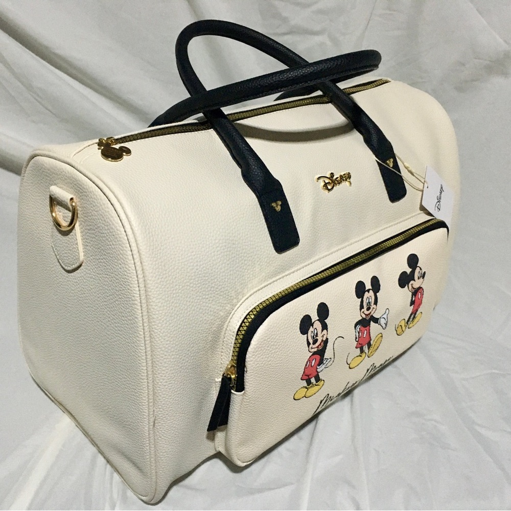 Disney’s Mickey Mouse Weekender Bag NWT - Picture 2 of 5